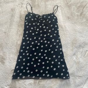 Abercrombie mini polka dot dress